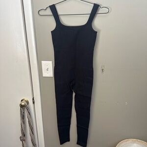 Black Sleeveless Jumpsuit